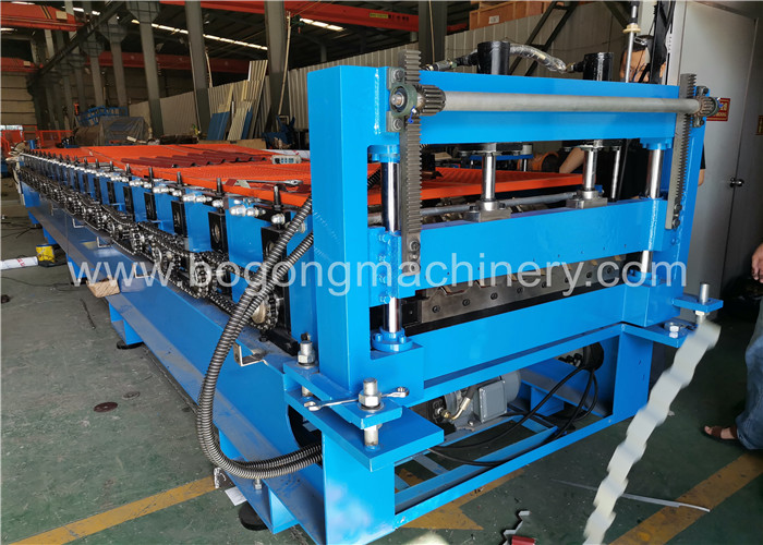 Steel Roof Roll Forming Machine With Safety Cover