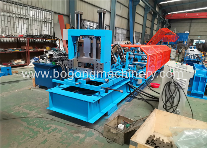 Size Interchangeable CZ Channel Purlin Roll Forming Machine