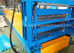 Speed 30m/Min Zinc Metal Roofing Three Layers Roof Panel Forming Machine