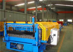 Trapezoidal Galvanized Steel Roofing Sheet Roll Forming Machine