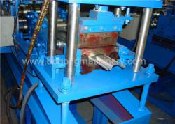 Steel Metal Rolling Shutter Door Roll Forming Machine 136mm Feeding Width